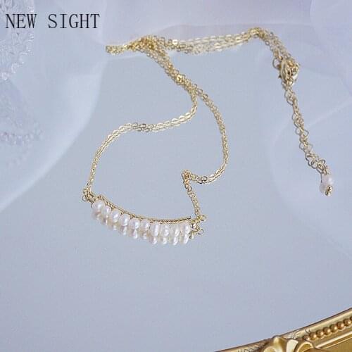 Женские ожерелья из жемчуга New Sight China At AliExpress