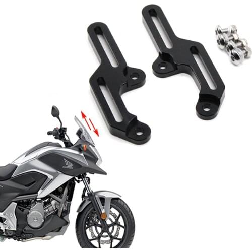 For HONDA NC750X NC 750X NC750 XD/XA 2012-2015 Motorcycle Accessories Windscreen Adjusters Airflow Lift Adjustable Windscreen