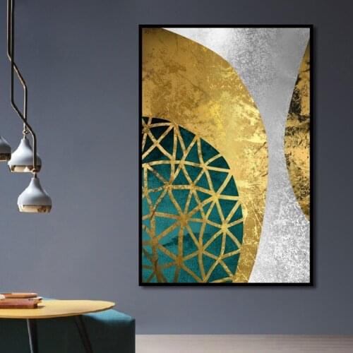 Luxury Art Print Canvas Painting Abstract Poster Canvas Picture Retro Artist Living Wall Art Living Home Decoration