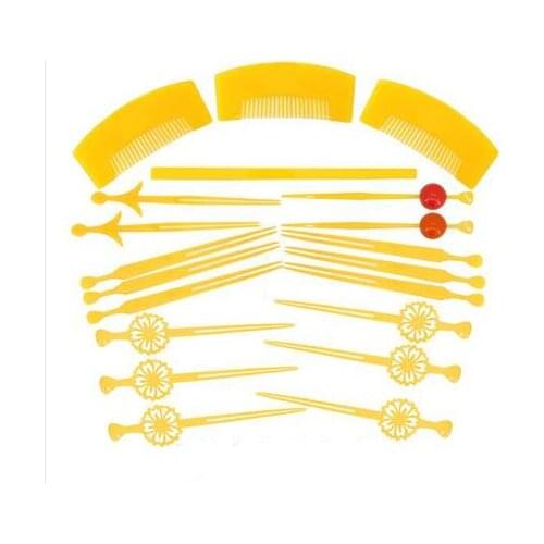 Japanese Kimono Plum Flower Aceessory Cosplay Costume Headdress Beautiful Bride Headdress Dance Performance Kimono Hairpin