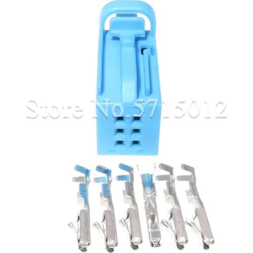 6 Hole 1-1534121-5 Automotive Car Tire Pressure Plug Wire Socket For VW