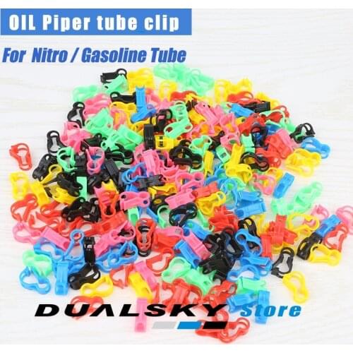 10pcs High Quality Oil Pipe Clip Limit Flowing Speed Tubing Buckle for Dia 5mm Methanol/Gasoline Oils Tube Clamp Fixed Fastener