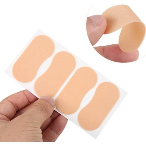 2000sets/lot New 4pcs/set Waterproof PE Foam Foot Heel Sticker Wear-resistant High-heeled Shoes Inserts Patch Cushion Feet Care