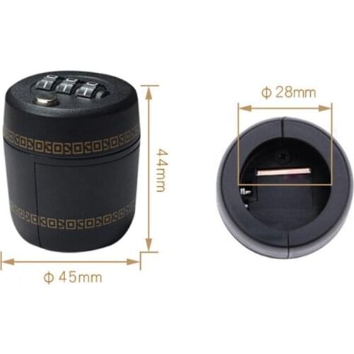 3 Digit Code Lock for Wine & Liquor Bottle Wine Cap Lock Alcohol Security Device for Drinking Home Accessories