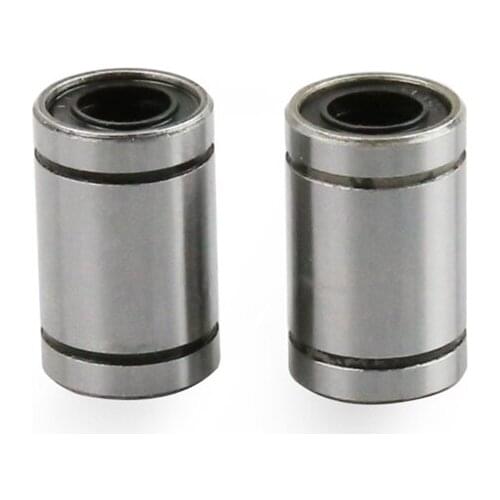 Anet 2pcs LM8UU 8*15*24mm shorter ball Linear Bearing Bushing CNC Linear Bearings for 3d printer parts Accessories