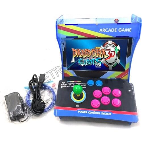 Arcade Mini Console 10.4" inch Display Bartop Game Machine Controller Acrylic Cabinet with 3288 3390 4018 4188 in 1 Motherboard