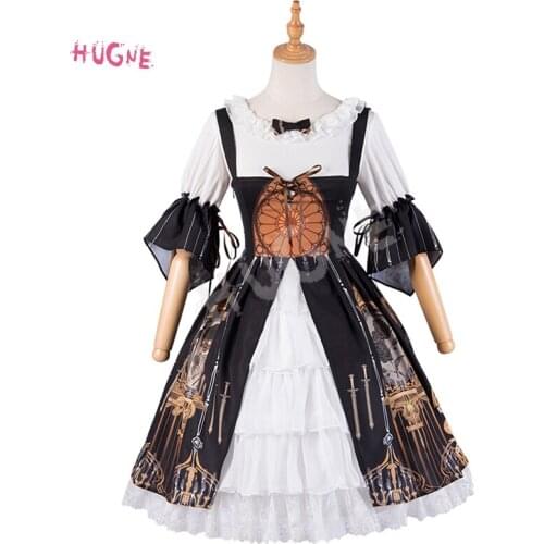Demons Tears ~ Gothic Lolita Dress Chiffon Top Two Piece Set