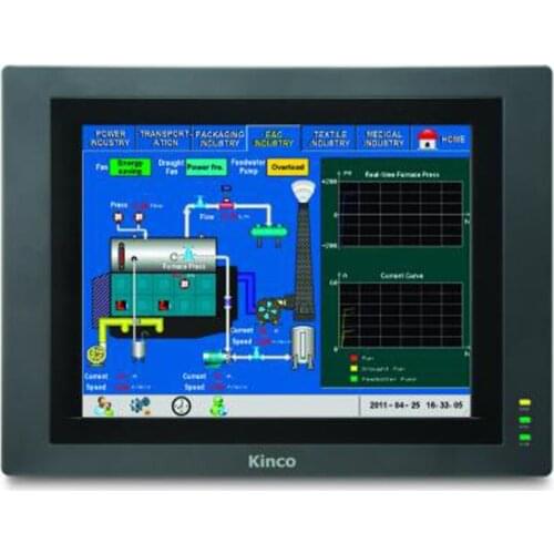 Kinco MT4620TE 12.1 inch HMI touch screen panel MT4620TE Ethernet with programming Cable&Software 1 USB Host