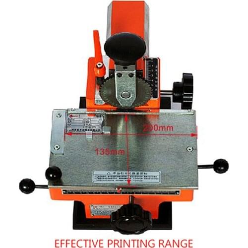 Small semi-automatic nameplate marking machine Manual marking machine Embossing machine Metal sign engraving machine