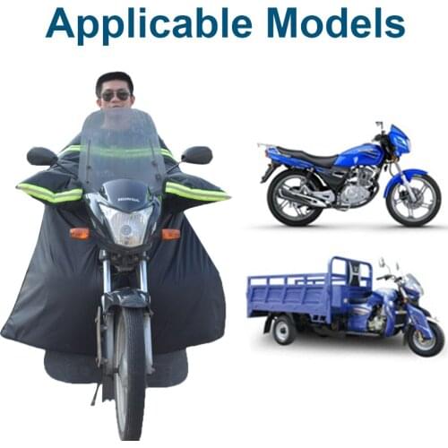 Motorcycle Velvet Thick Windshield Waterproof Motorcycle Cover Warm Knee Pads Leg Cover Universal Motorcycle Accessories