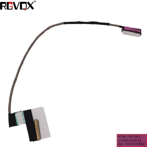New Original LCD LED Video Flex Cable for TOSHIBA NB300 NB305 PN: DC02000ZF10 Replacement Repair Notebook LCD LVDS CABLE