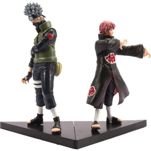 Anime Naruto Figure Sasori Hatake Kakashi Sasuke Naruto Haruno Sakura PVC Action Figure Figurine Statue Model Toy