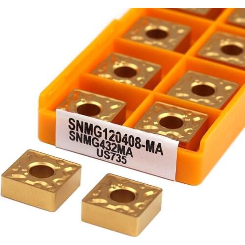 SNMG120404 MA US735 UE6020 VP15TF SNMG120408 MA US735 UE6020 VP15TF High Quality Carbide Inserts CNC Metal Turning Lathe Tools