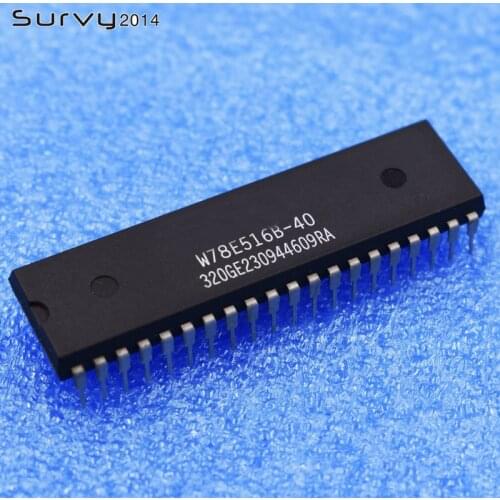 1/5PCS W78E516B-40 78E516B Encapsulation:DIP 40PINS 8-BIT IC diy electronics