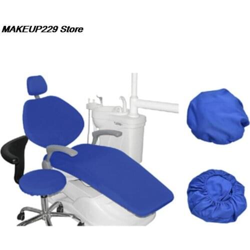 1 Set Elastic Waterproof Protective Case Protector Dentist Dental PU Leather Unit Dental Chair Seat Cover Chair Cover Equipment