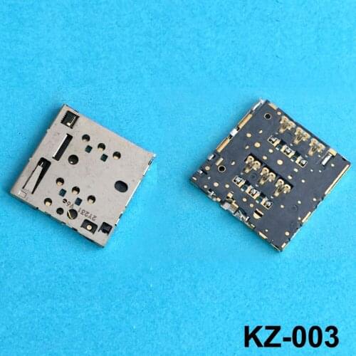 2PCS For Nokia Lumia 820 515 500 501 630 Sim Card Slot Tray Holder Socket Reader Module Repair Part