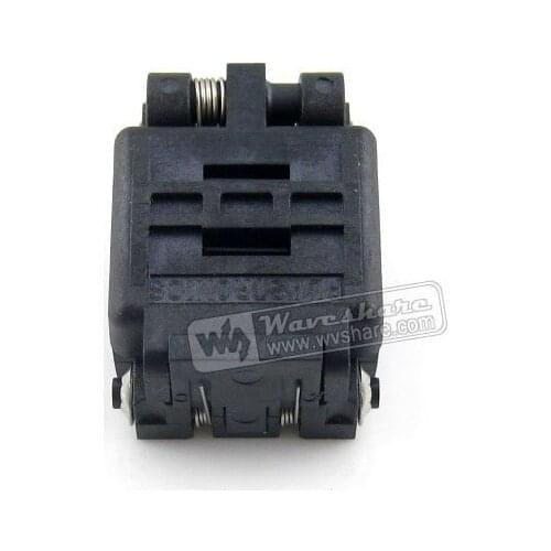 QFN8 MLP8 MLF8 08QN65T33030 QFN Plastronics IC Test Socket Programming Adapter 2 Sides 3*3mm 0.65mm Pitch