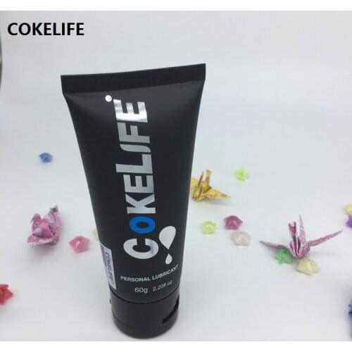 2017 Top Fashion Cokelife Anti-allergy Grease Gel Water Base Oil For Massage Lubricant Vagina Anal Sex Products For Adults 60g