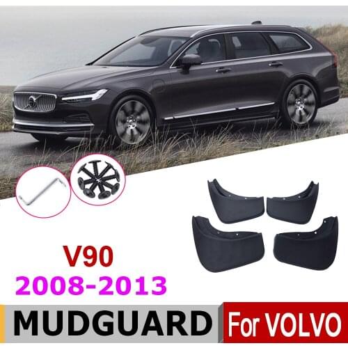Car Mudflap Fender For Volvo V90 2020-2017 Over Fender Mud Flaps Guard Splash Flap Mudguard Accessories 2019 2018