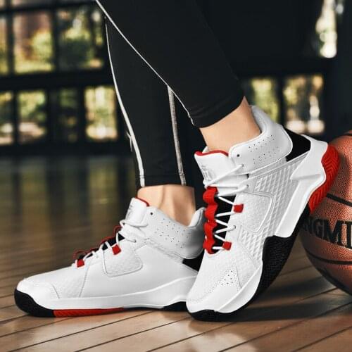 High Quality Basketball Shoes Men Sneakers Boys Basket Shoes Spring High Top Anti-slip Outdoor Sports Shoes Trainer Women Summer