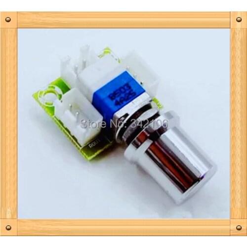Free Shipping!!! 10pcs Double 50K potentiometer with switch board / regulator potentiometer knob / volume potentiometer module