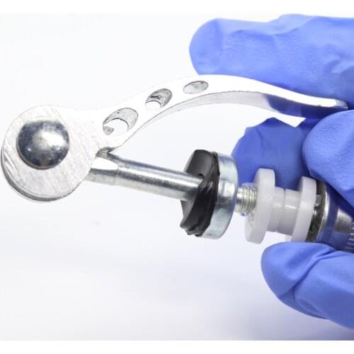 M6x65mm Quick-dismantle lever Bike Seat Clamp 5PCS Bike Seat Quick Release Clamp Lever Bicycle Seat Clamp Rod Bolt