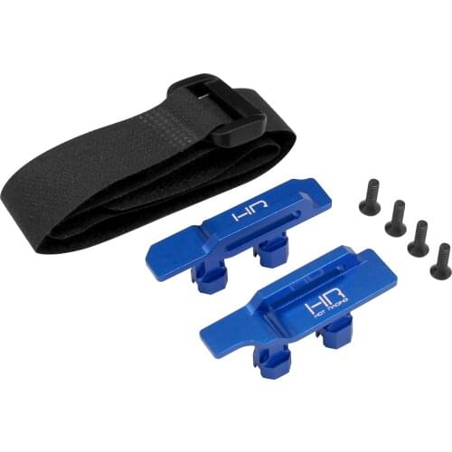 HR Traxxas 1/10 Maxx Small X aluminum alloy battery holder with battery strap