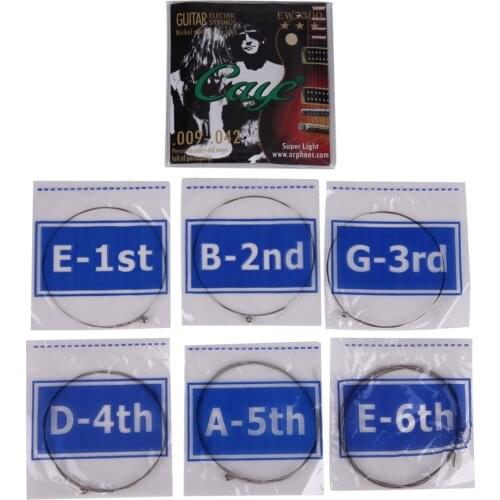 CAYE EW Series Nickel Plated Steel Guitar Strings for Electric Guitars