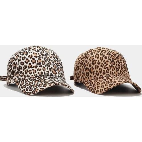 2020 Leopard print cotton Casquette Baseball Cap Adjustable Snapback Hats for men and women 181