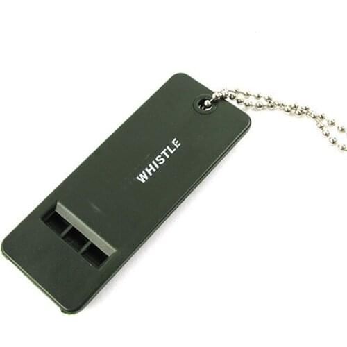 Outdoor Multiple Audio Survival Whistle First Aid Kits Emergency Signal Rescue Sport Referee Practical Team Gift