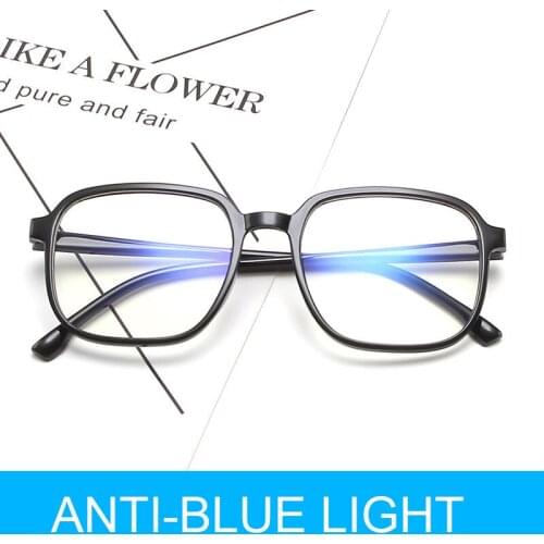 New Polygon Square Glasses Frame Women Fashion Brand Designer Optical Eyeglasses Transparent Clear Lens Anti Blue Eyewear
