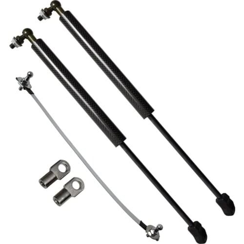 Font Bonnet Hood Modify Gas Struts for Honda Accord Eighth generation 2007-2012 Lift Support Shock Damper Carbon Fiber Absorber