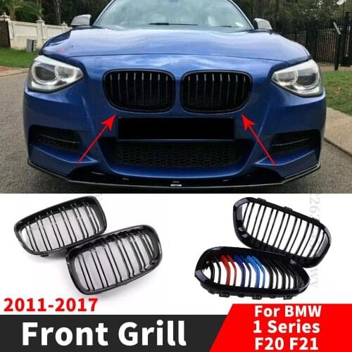 Facelift Front Grille Racing Grill Kidney Bumper Grille Mesh Middle For BMW 1 Series F20 F21 2011 2012 2013 2014 2015 2016 2017