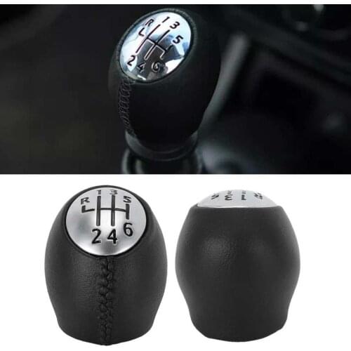 Gear Stick Knob 328650005R 6 Speed Gear Shift Knob Fit for Renault Megane III 2008-2015/Scenic/Laguna/Espace/Master/Trafic