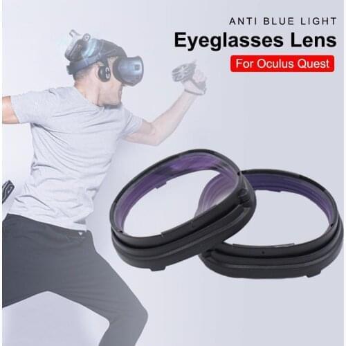 For Oculus Quest Blue Light Blocking Lens Replaceable Eyeglasses Accessories With Frame Protection For Oculus Quest VR Headset