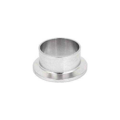 SUS 316 Stainless Steel 38mm OD Sanitary Pipe Weld on Ferrule Fit 1.5" Tri Clamp