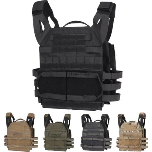 Tactical Army Vest Jump Plate Carrier JPC 2.0 MOLLE Vests Airsoft Paintball Body Armor Hunting Military Equipments