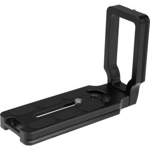 Universal MPU100 Quick Release L Plate Bracket for Camera Benro Arca Swiss(black)