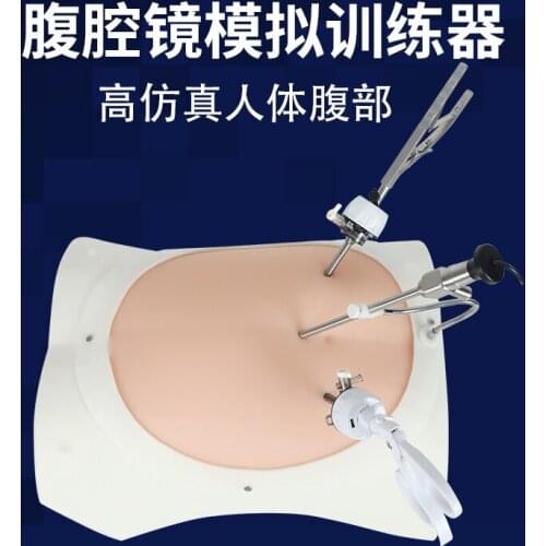Highly simulated human abdomen Laparoscopy training device abdominal cavity training instrument with 30 degree camera