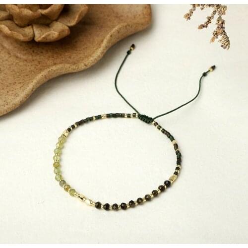 2021 Fashion Jewellery Miyuki Beads Handmade Braid Semi-precious Stone Women Pulseras Mujer Jewelry Friendship Bracelets