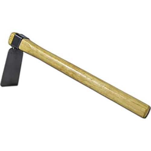 1PC Hoe with Wooden Handle Portable Garden Hand Tool Steel Gardening Planting Digger Excavator Farming Agriculture