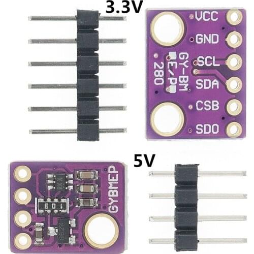 BME280 3,3 V 5V Digitale Sensor Temperatur Feuchtigkeit Luftdruck Sensor Modul I2C SPI 1,8-5V BME280 sensor modul