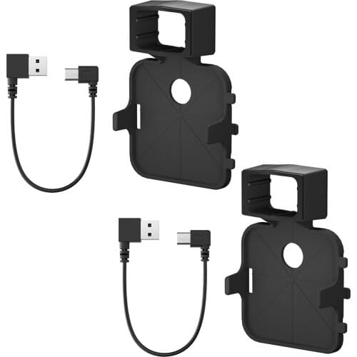 Outlet Wall Mount for Blink Sync Module 2 Mount Bracket Holder for Blink Outdoor Camera No Messy Wires with Short Charging Cable