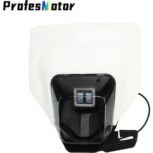 New Motorcycle LED Headlight Headlamp Head Light Lamp For Husqvarna FC FE FX TC TE TX 125 250 300 350 450 501 FE250 FC250 TE300