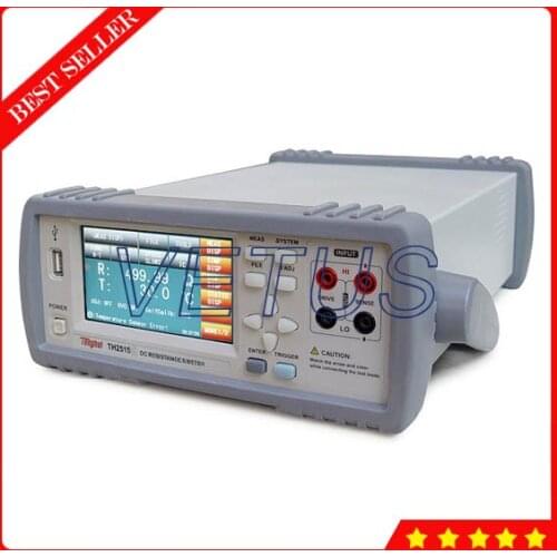 TH2515 0.01% accuracy LCD Display Micro Ohm Meter of DC resistance tester