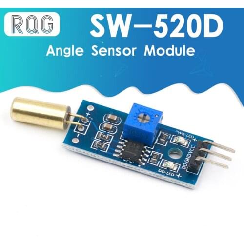 1PCS Golden SW520D SW-520D Angle sensor module Ball switch Tilt sensor module