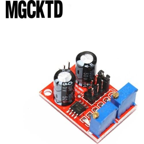 10pcs/lot NE555 Pulse Frequency Duty Cycle Adjustable Module Square Wave Signal Generator