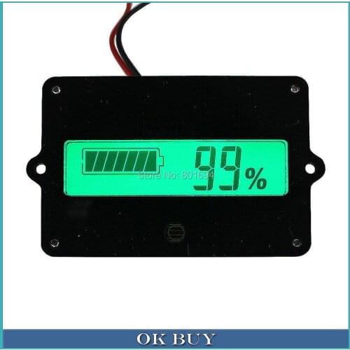 12V24V36V48V Lead-acid 3/6/9/12/15 Series Lithium Battery Capacity Indicator LY5 Remaining Capacity Tester