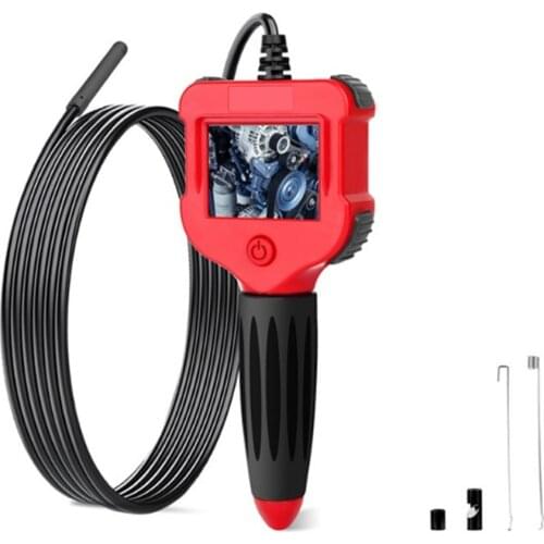 2.4 Inch 5.5MM Portable AV Handheld Endoscope Water-proof Inspection Borescope Camera