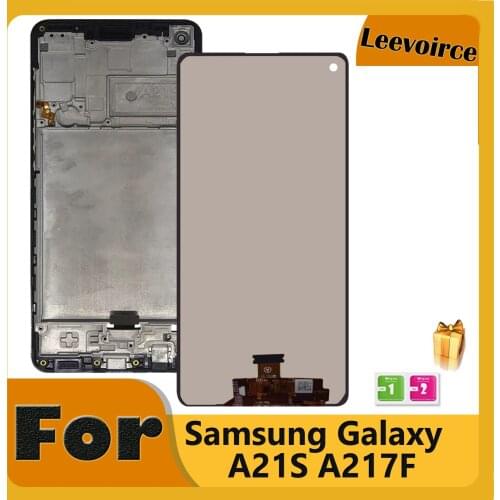 6.5" LCD Original For Samsung Galaxy A21S A217F A217 LCD Touch Screen Digitizer LCD Display For Galaxy A21S LCD A217F/DS A217H